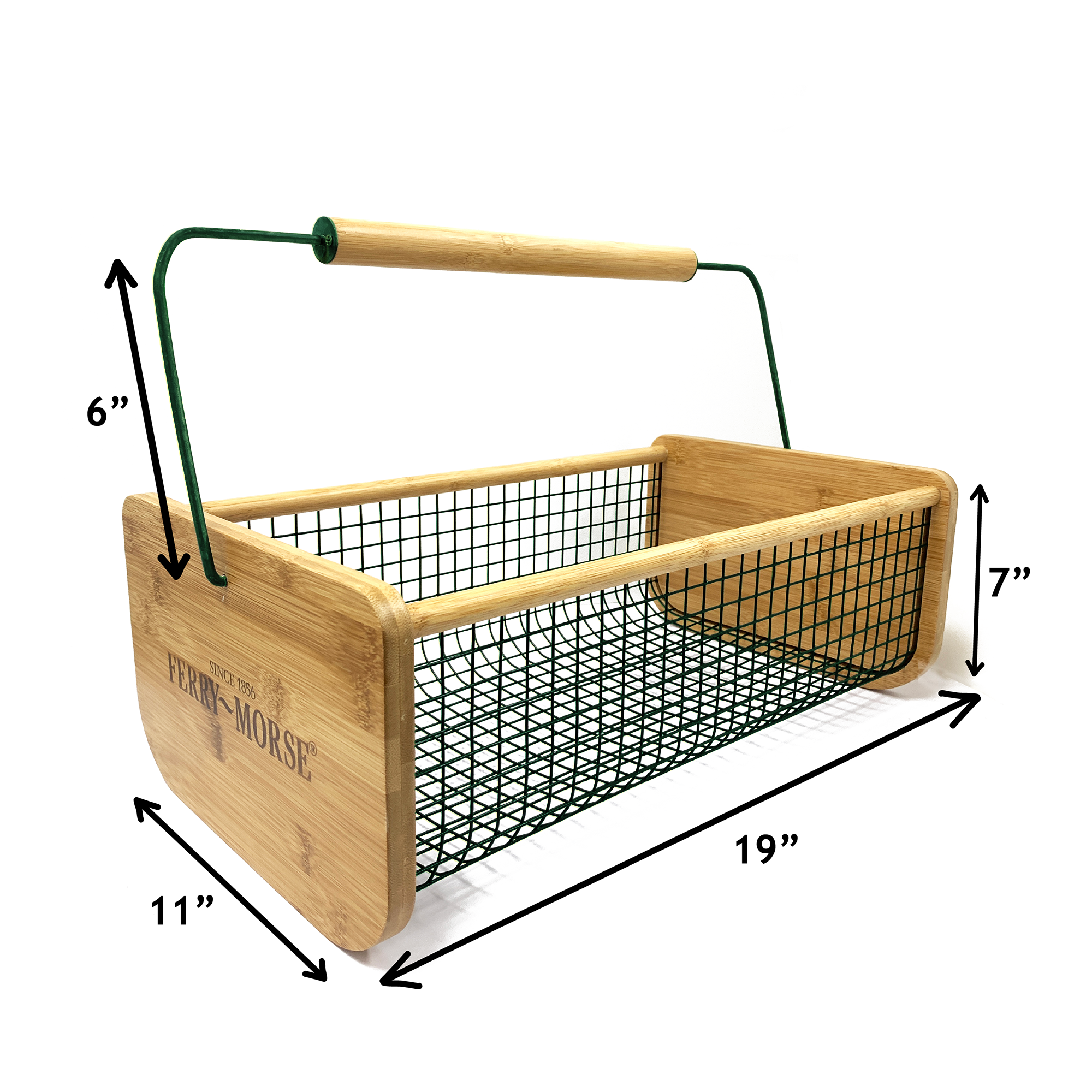 Ferry-Morse Bamboo Harvest Basket